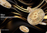 design 3d cryptocurrency bitcoin blockchain token technology crypto coin logo
